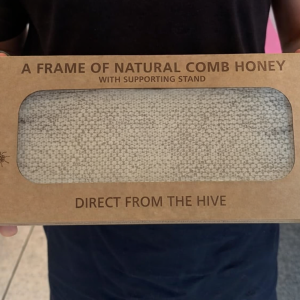 Frame of honey